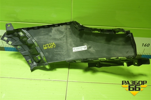 Накладка переднего бампера левая (2803101XKN52A) для Haval Dargo X с 2022г (Дарго Х)