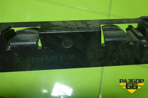 Кронштейн заднего бампера левый (седан) (A2048800330) для Mercedes Benz C-Klass W204 с 2007-2014г (Ц)