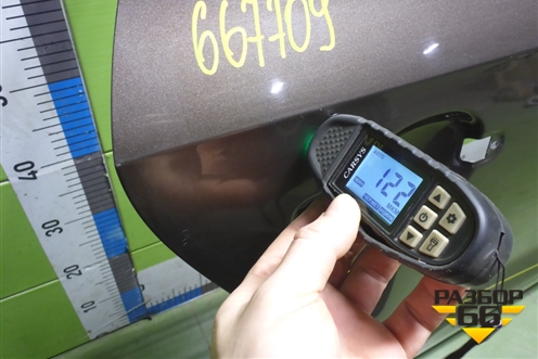 Дверь задняя правая (6RU833056C) для Volkswagen Polo (седан) с 2010г (Поло)