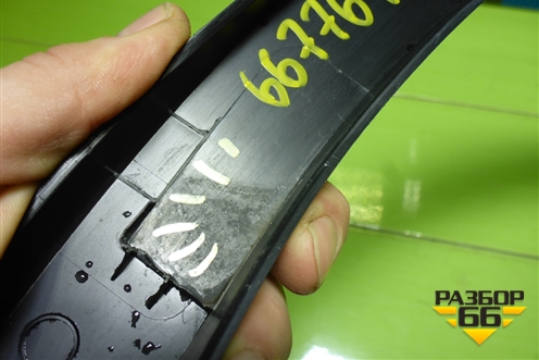 Накладка заднего крыла правого (01862763) для Geely Atlas с 2016-2022г (Атлас)