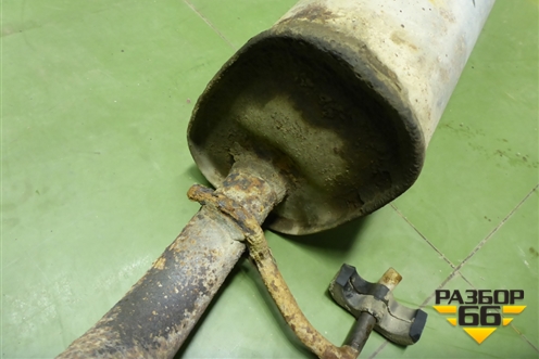 Глушитель (1.3л Z12XEP 3-х дверный кузов) для Opel Corsa D с 2006-2014г (Корса Д)