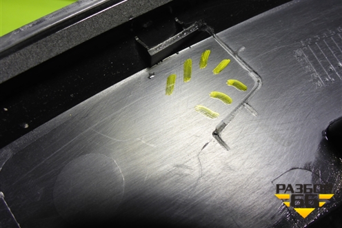 Накладка двери задней правой (на арку) (5006110XST01A) для Haval Jolion с 2021г (Джолион)