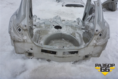 Кузовной элемент (задняя часть 3-х дверный кузов) для Opel Corsa D с 2006-2014г (Корса Д)