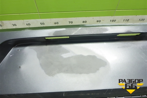 Бампер задний (после 2017г под парктроник) (5G6807421BK) для Volkswagen Golf VII с 2012г (Гольф 7)