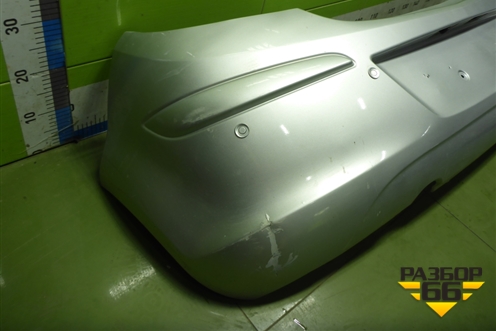 Бампер задний (3х дверный хетчбэк) (13179893) для Opel Corsa D с 2006-2014г (Корса Д)