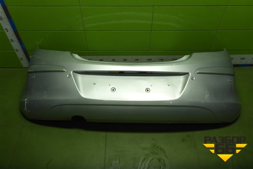 Бампер задний (3х дверный хетчбэк) (13179893) для Opel Corsa D с 2006-2014г (Корса Д)