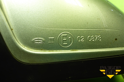 Зеркало левое электрическое (3 контакта) для Opel Corsa D с 2006-2014г (Корса Д)