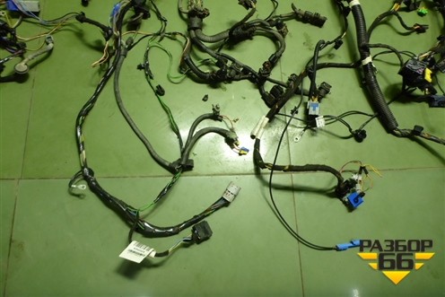 Проводка подкапотная+салон (1.2л Z12XEP 3-х дверный кузов) (13253840 13252898) для Opel Corsa D с 2006-2014г (Корса Д)