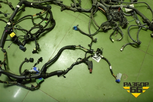 Проводка подкапотная+салон (1.2л Z12XEP 3-х дверный кузов) (13253840 13252898) для Opel Corsa D с 2006-2014г (Корса Д)