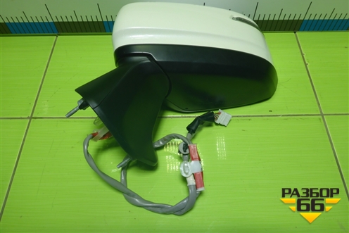 Зеркало левое электрическое (13 контактов без камеры) для Toyota Land Cruiser (300) с 2021г (Ленд Крузер)