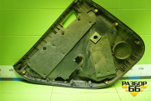 Обшивка двери задней правой под механику (седан) (833604L300) для Hyundai Solaris с 2010-2016г (Солярис)