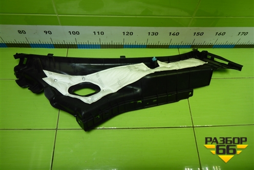 Обшивка стойки задняя нижняя левая (седан) (858901R000) для Hyundai Solaris с 2010-2016г (Солярис)