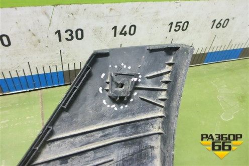 Накладка на порог наружная правая (X-Line) (87754H0500) для Kia Rio с 2017г (Рио 4)