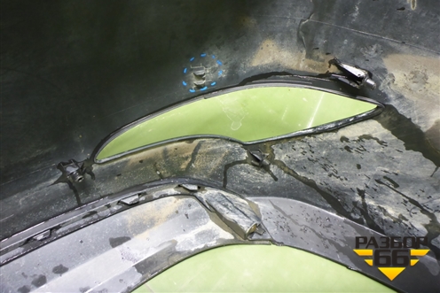 Бампер задний (седан после 2014г) (866114L500) для Hyundai Solaris с 2010-2016г (Солярис)