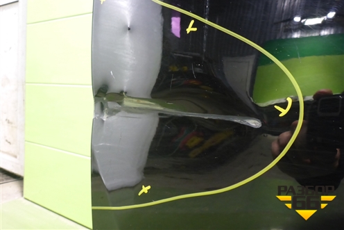 Дверь передняя левая (дорестайлинг) (76003N7000) для Hyundai Tucson с 2020-2025г (Туксон)