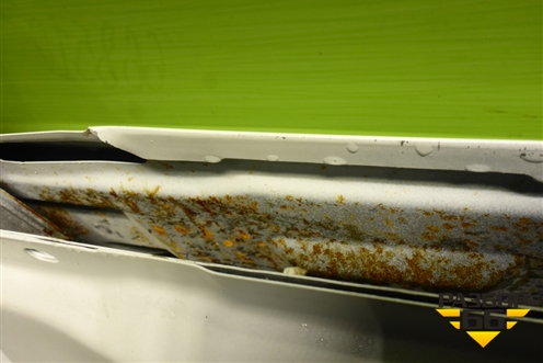 Дверь передняя левая (под накладку) (5700b843) для Mitsubishi Outlander с 2012-2024г (Аутлендер) (5700B843)