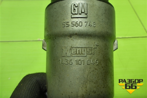 Корпус масляного фильтра (1.2л Z12XEP) (55560748) для Opel Corsa D с 2006-2014г (Корса Д)