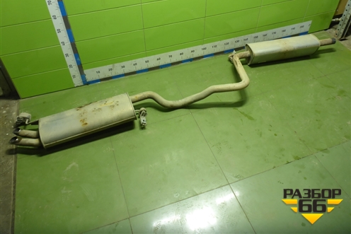 Глушитель (1.4л CZD) (5Q5253611AB) для Skoda Octavia (A7) с 2013г (Октавия)