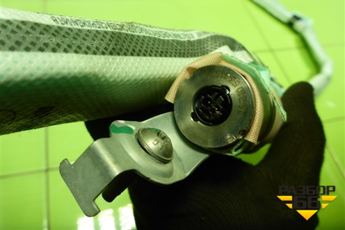 Подушка безопасности боковая шторка левая (лифтбек) (5E0880741) для Skoda Octavia (A7) с 2013г (Октавия)