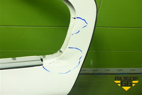 Дверь задняя левая (1Z5833051) для Skoda Octavia (А5) с 2004-2013г (Октавия)