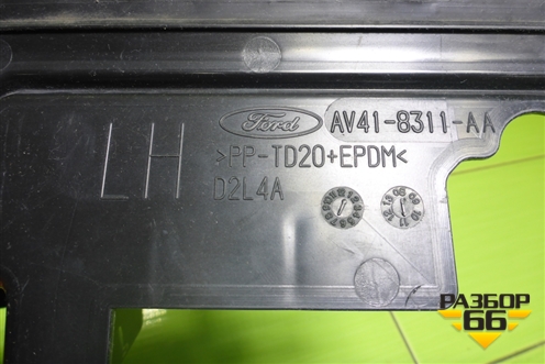 Дефлектор радиатора левый (новый) (AV418311AA) для Ford Kuga с 2008-2012г (Куга 1)