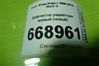 Дефлектор радиатора правый (новый) (AV418310AA) для Ford Kuga с 2008-2012г (Куга 1)