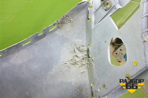 Бампер задний (под парктроник) (51129801880) для Mini Countryman R60 с 2010г (Кантримен)