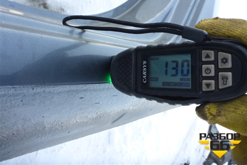 Порог со стойкой левый (лифтбек) для Skoda Octavia (A7) с 2013г (Октавия)