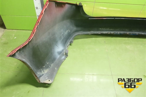 Бампер задний (до 2015г седан) (866114Y000) для Kia Rio с 2011-2016г (Рио 3)