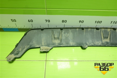 Накладка заднего бампера (на юбку M-пакет) (51128089547) для BMW X5 G05 с 2018г (Х5 Г05)