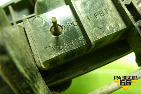 Ручка наружная двери задней правой (96304098) для Chevrolet Lanos с 2004г (Ланос)