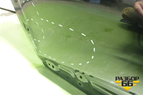 Дверь задняя правая (551001399AA) для Exeed RX с 2023г (РХ)