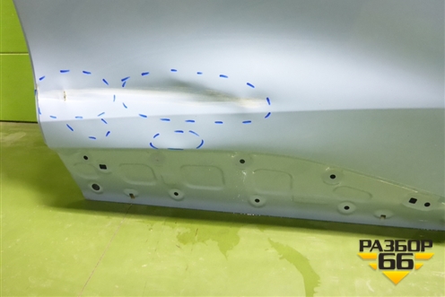 Дверь задняя левая (551001191AA) для OMODA C5 с 2022г (Ц5)