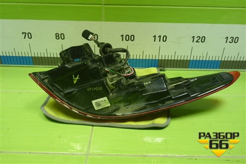 Фонарь задний наружный левый (после 2020г Led Х-Line) (92401H0800) для Kia Rio с 2017г (Рио 4)