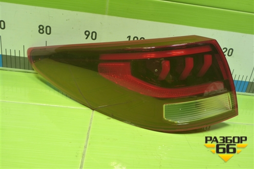Фонарь задний наружный левый (после 2020г Led Х-Line) (92401H0800) для Kia Rio с 2017г (Рио 4)