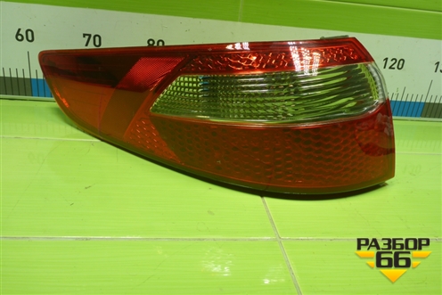 Фонарь задний наружный левый (до 2015г не оригинал) для Kia Rio с 2011-2016г (Рио 3)