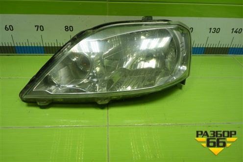Фара левая (после 2009г галоген) для Renault Logan с 2004-2015г (Логан)
