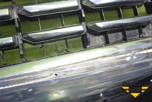 Бампер передний (после 2022г под омыватель и парктроник) для Hyundai Palisade с 2018г (Палисад)