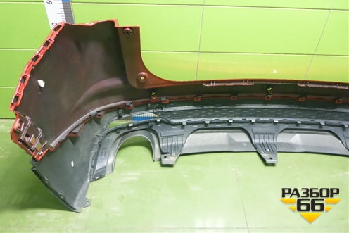 Бампер задний (под парктроник) (2804111BQ01) для Changan CS35 Plus с 2018г (ЦС 35 плюс)