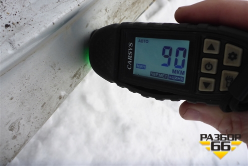 Порог со стойкой левый для Volkswagen Touareg c 2002-2010г (Туарег)