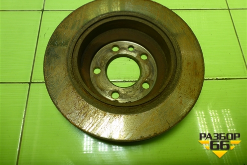 Диск тормозной задний вентилируемый для Volkswagen Touareg c 2002-2010г (Туарег)