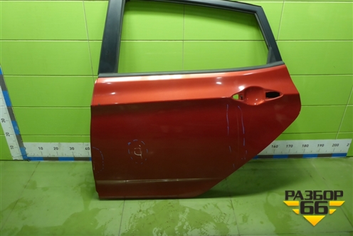 Дверь задняя левая (хетчбэк) (770034L200) для Hyundai Solaris с 2010-2016г (Солярис)