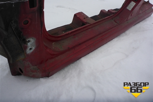 Порог со стойкой левый для Hyundai Solaris с 2010-2016г (Солярис)