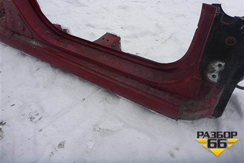 Порог со стойкой правый для Hyundai Solaris с 2010-2016г (Солярис)