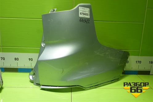 Бампер задний правая часть (6600060087) для Geely Atlas Pro с 2019г (Атлас Про)