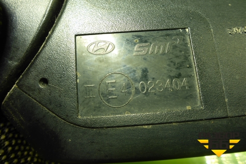 Зеркало левое электрическое (5 контактов) для Hyundai Solaris с 2010-2016г (Солярис)