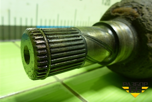 Привод передний левый (шлиц внутр-34 наруж-22) для Chevrolet Lanos с 2004г (Ланос)