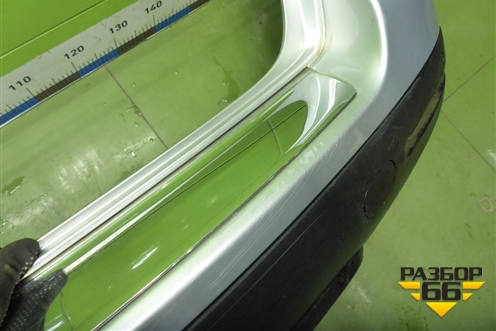 Бампер задний (под парктроник) (7L6807421) для Volkswagen Touareg c 2002-2010г (Туарег)