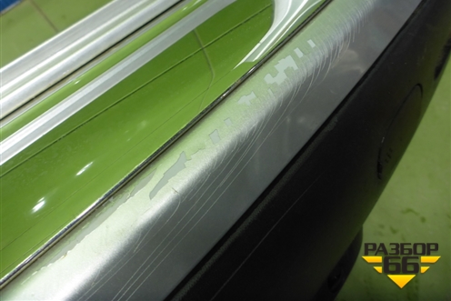 Бампер задний (под парктроник) (7L6807421) для Volkswagen Touareg c 2002-2010г (Туарег)