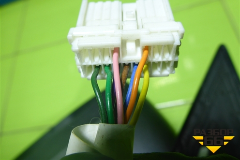 Зеркало левое электрическое (8 контктов) (601000214AA) для Chery Tiggo 7 Pro с 2019г (Тиго 7 Про)